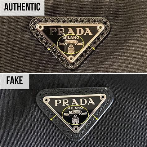 how to spot fake prada nylon bag 2005|prada milan bag authentication.